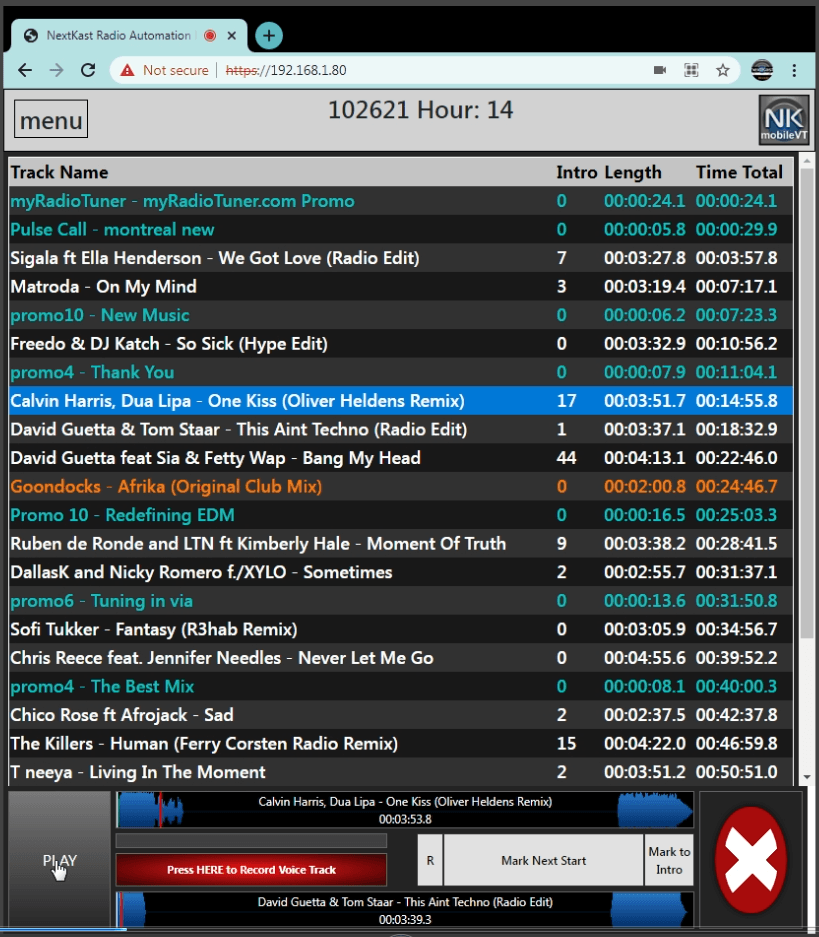 NextKast Radio Automation Software